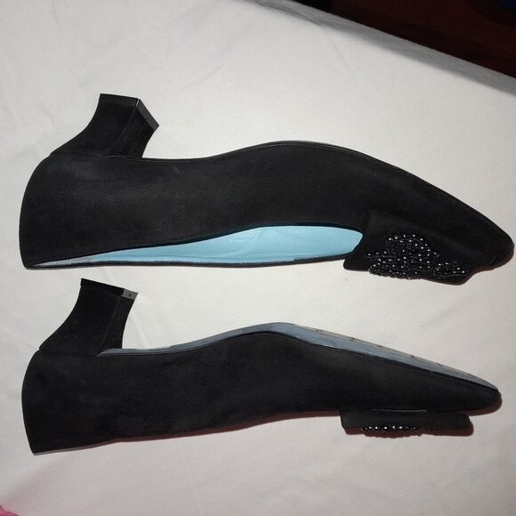 Thierry Rabotin Black Suede Pumps - Picture 10 of 16